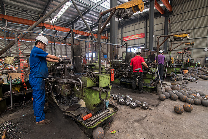 静安网架配件车间